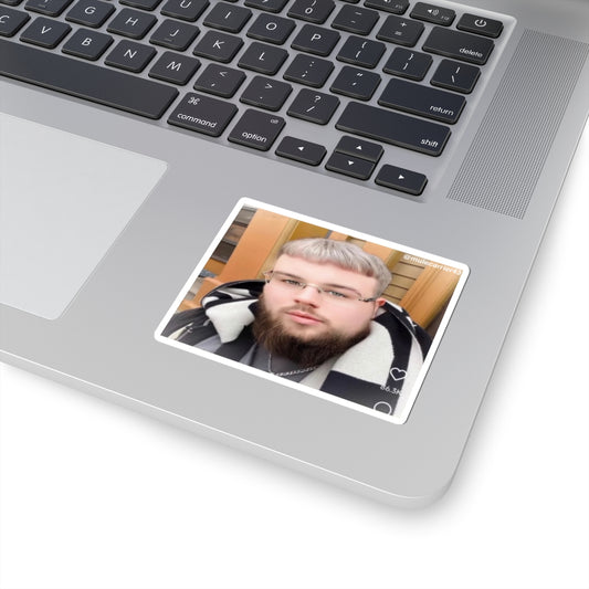Smart Cool Man Sticker